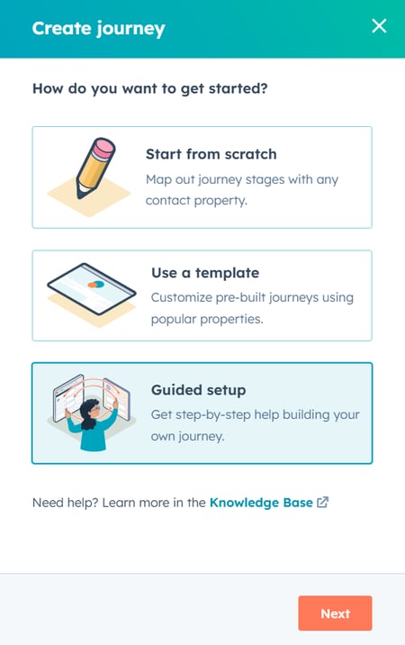 1. Create journey