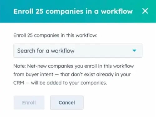 3. Enroll Company in the Workflow