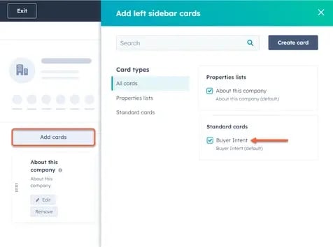 8. Cards in CRM