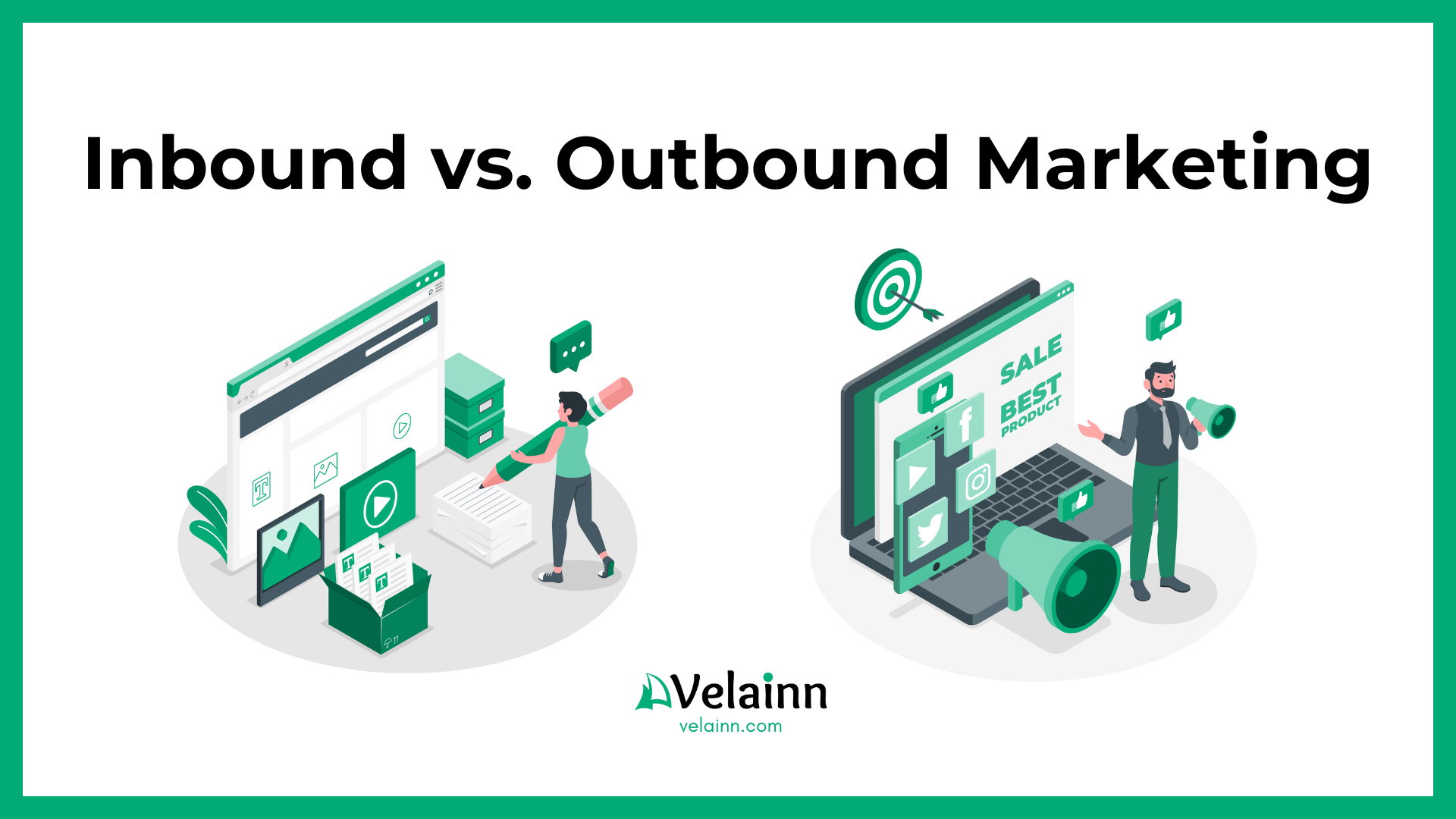 Inbound vs. Outbound Marketing: How Can HubSpot Help in Both Cases?